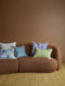 Linen Cushion (60x40cm) | Marigold Blue by Bonnie and Neil. Australian Art Prints, Fashion and Homewares. Green Door Decor. www.greendoordecor.com.au