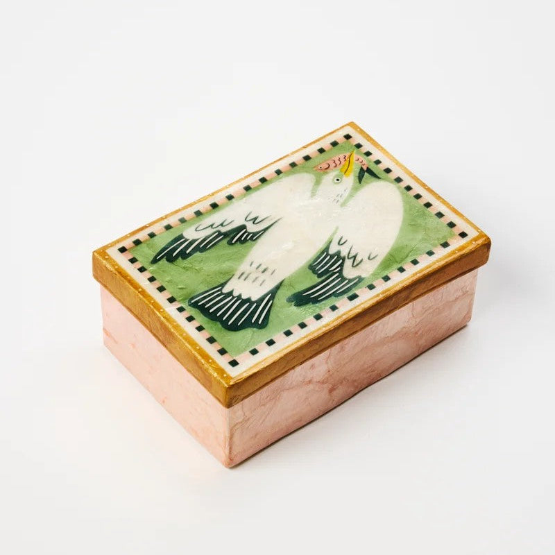 Mariner Box | Gull by Jones and Co. Australian Art Prints, Gifts, Fashion and Homewares. Green Door Decor. www.greendoordecor.com.au