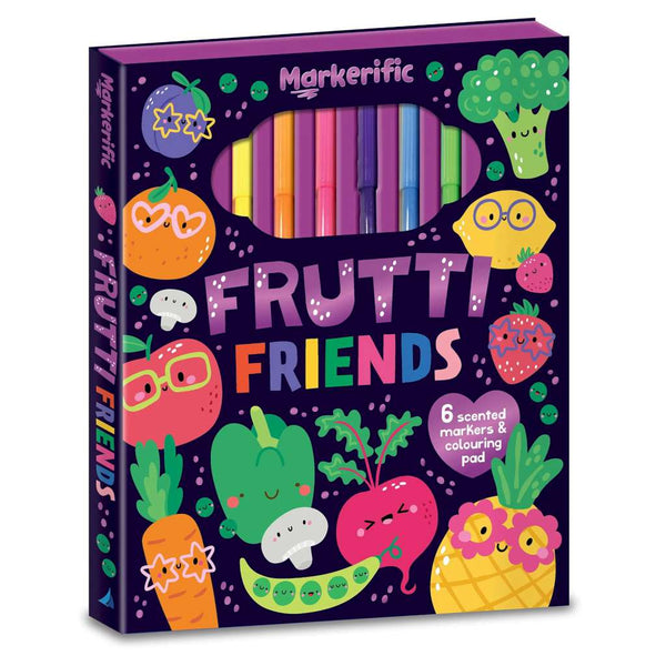 Markerific | Activity Folder | Frutti Friends by Lake Press. Australian Art Prints and Homewares. Green Door Decor. www.greendoordecor.com.au