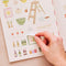 Market Days | Colouring & Stickers Book by Zoe De Las Cases. Australian Art Prints, Gifts, Fashion and Homewares. Green Door Decor. www.greendoordecor.com.au