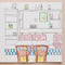 Market Days | Colouring & Stickers Book by Zoe De Las Cases. Australian Art Prints, Gifts, Fashion and Homewares. Green Door Decor. www.greendoordecor.com.au