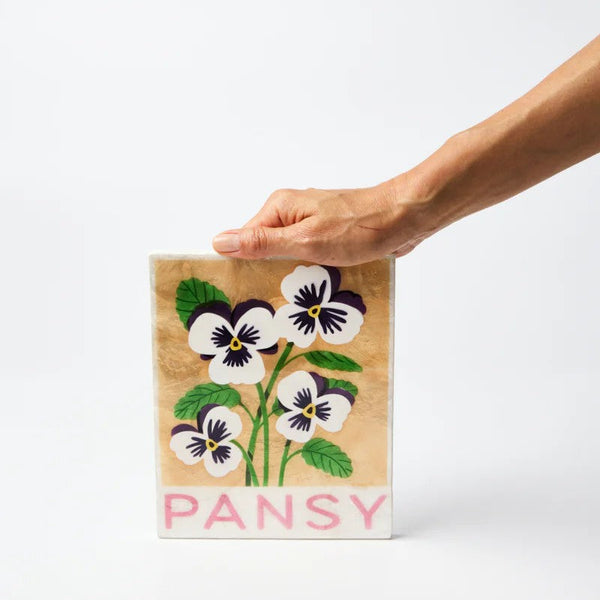 Market Wall Art | Pansy by Jones and Co. Australian Art Prints, Gifts, Fashion and Homewares. Green Door Decor. www.greendoordecor.com.au