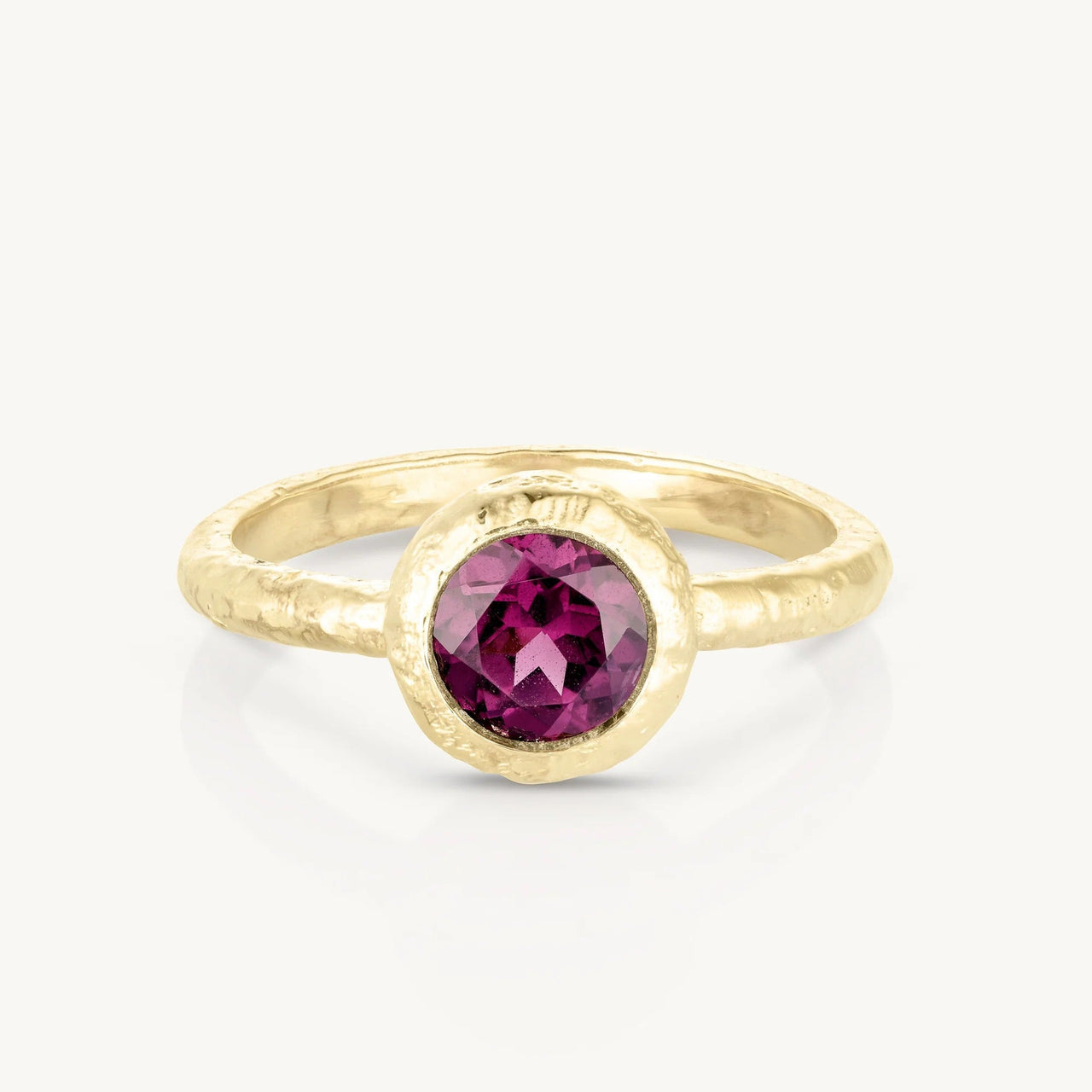 'Marlow Rhodolite' Gold Stacker Ring | Size 9 by ToniMay. Australian Art Prints, Gifts, Fashion and Homewares. Green Door Decor. www.greendoordecor.com.au