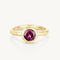'Marlow Rhodolite' Gold Stacker Ring | Size 9 by ToniMay. Australian Art Prints, Gifts, Fashion and Homewares. Green Door Decor. www.greendoordecor.com.au