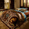 'Marnie' Velvet Bedcover by Sage and Clare. Australian Art Prints, Gifts, Fashion and Homewares. Green Door Decor. www.greendoordecor.com.au