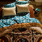 'Marnie' Velvet Bedcover by Sage and Clare. Australian Art Prints, Gifts, Fashion and Homewares. Green Door Decor. www.greendoordecor.com.au