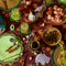 'Marzena' Coaster | Verdant by Sage and Clare. Australian Art Prints, Gifts, Fashion and Homewares. Green Door Decor. www.greendoordecor.com.au
