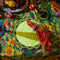 'Marzena' Placemat | Citrus by Sage and Clare. Australian Art Prints, Gifts, Fashion and Homewares. Green Door Decor. www.greendoordecor.com.au