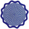 'Marzena' Placemat | Ultramarine by Sage and Clare. Australian Art Prints, Gifts, Fashion and Homewares. Green Door Decor. www.greendoordecor.com.au