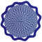 'Marzena' Placemat | Ultramarine by Sage and Clare. Australian Art Prints, Gifts, Fashion and Homewares. Green Door Decor. www.greendoordecor.com.au