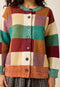 Matilda Knit | Sunrise Check by Nancybird. Australian Art Prints and Homewares. Green Door Decor. www.greendoordecor.com.au
