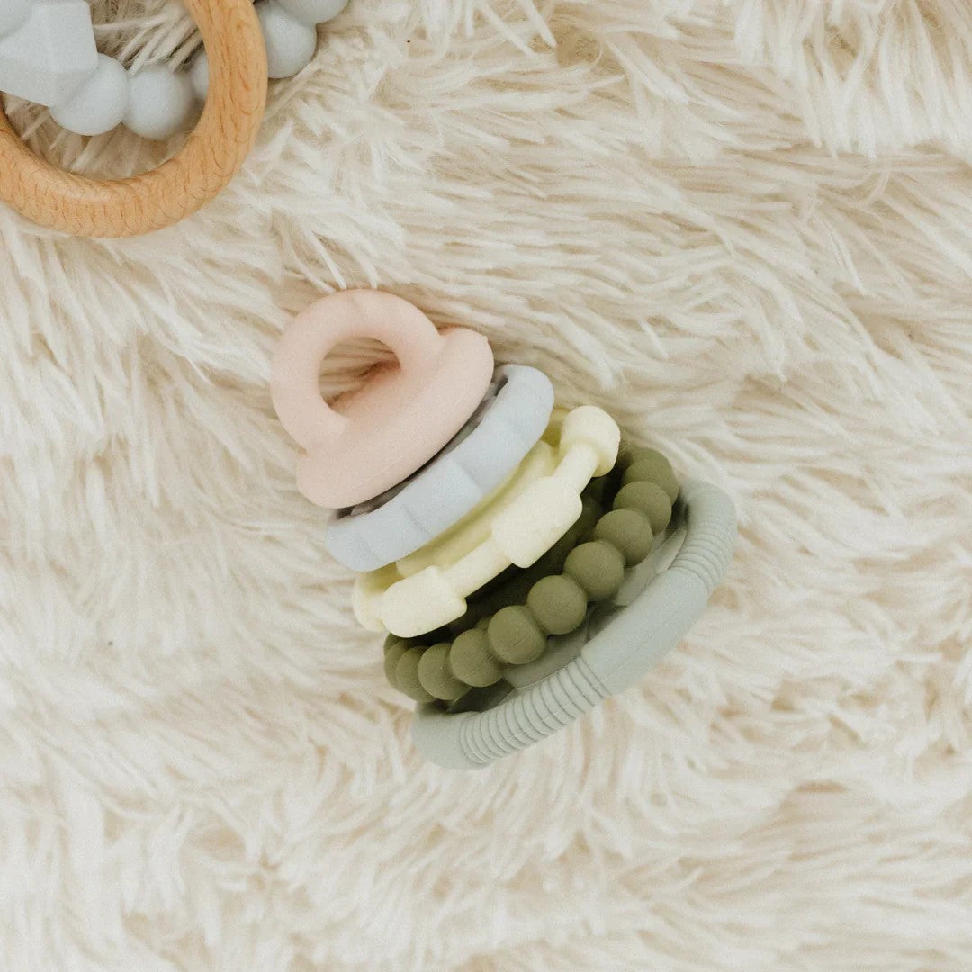 Jellystone Designs X May Gibbs | Silicone Stacker & Teether Toy by Jellystone Designs. Australian Art Prints, Gifts, Fashion and Homewares. Green Door Decor. www.greendoordecor.com.au