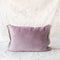 Medicis Velvet Cushion | Purple/Mauve by The Lost and Found Department. Australian Art Prints and Homewares. Green Door Decor. www.greendoordecor.com.au