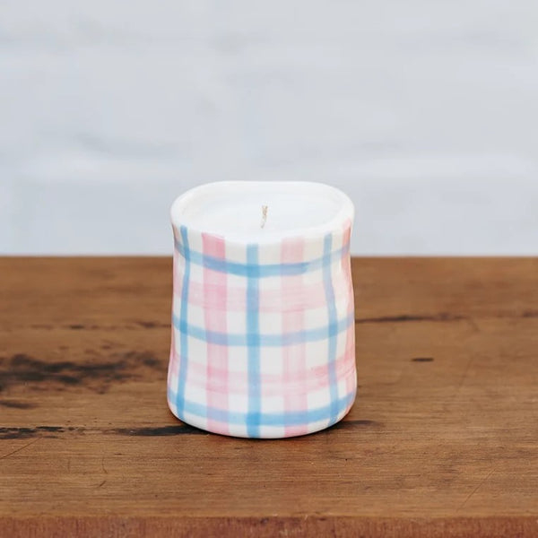 Noss Medium Candle | Peony Suede by Noss & Co. Australian Art Prints and Homewares. Green Door Decor. www.greendoordecor.com.au