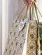 'Wildflower Trellis' Medium Gift Bag by Bespoke Letterpress. Australian Art Prints, Gifts, Fashion and Homewares. Green Door Decor. www.greendoordecor.com.au