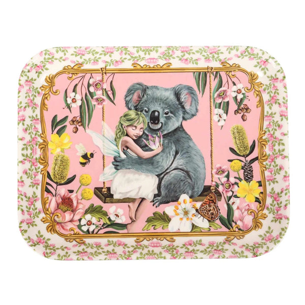 Melamine Tray | The Secret World Of The Bush by La La Land. Australian Art Prints, Gifts, Fashion and Homewares. Green Door Decor. www.greendoordecor.com.au