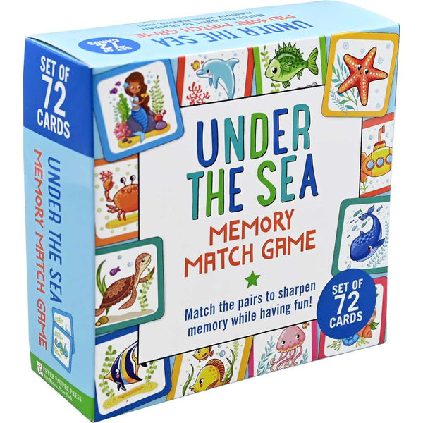 Memory Match Game | Under the Sea by Peter Pauper Press. Australian Art Prints, Gifts, Fashion and Homewares. Green Door Decor. www.greendoordecor.com.au