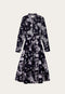 Mera Shirt Dress | Hydrangea Greyscale by Nancybird. Australian Art Prints, Gifts, Fashion and Homewares. Green Door Decor. www.greendoordecor.com.au