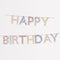 Meri Meri X Liberty | Happy Birthday Garland by Meri Meri. Australian Art Prints and Homewares. Green Door Decor. www.greendoordecor.com.au