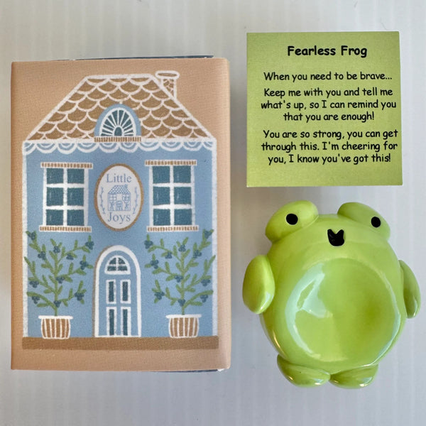 Fearless Frog  | Metal Worry Stone