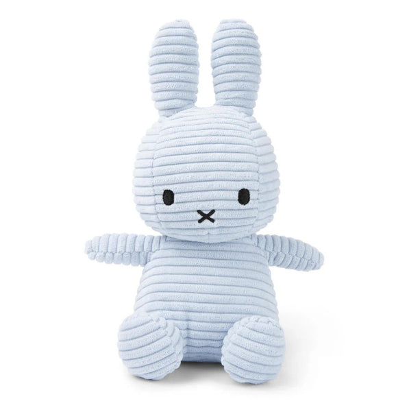 Miffy Bunny | Corduroy Ice Blue (23cm). Australian Art Prints, Gifts, Fashion and Homewares. Green Door Decor. www.greendoordecor.com.au