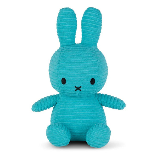 Miffy Bunny | Corduroy Teal (23cm). Australian Art Prints, Gifts, Fashion and Homewares. Green Door Decor. www.greendoordecor.com.au