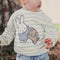 Miffy Fleece Jumper - Moody Blue by Kynd Baby. Australian Art Prints and Homewares. Green Door Decor. www.greendoordecor.com.au