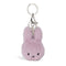 Miffy Fuzzy Keychain | Lilac | Green Door Decor. Australian Art Prints and Homewares. Green Door Decor. www.greendoordecor.com.au
