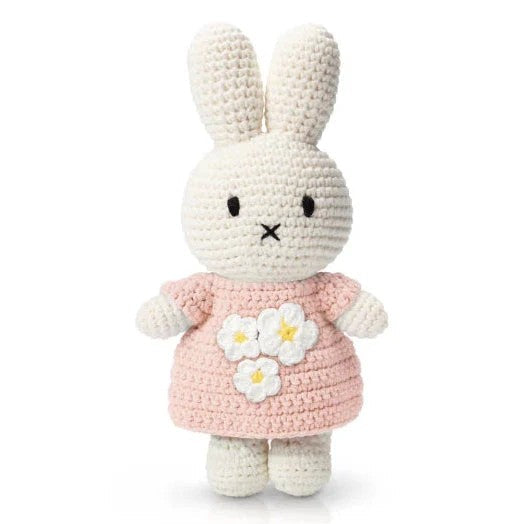 Miffy Handmade and her Pastel Pink Birthday Dress. Australian Art Prints, Gifts, Fashion and Homewares. Green Door Decor. www.greendoordecor.com.au