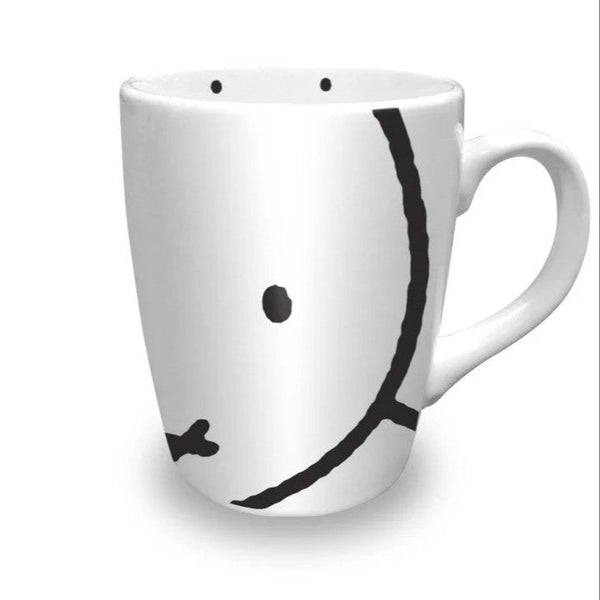 Miffy Relax Mug | Face White | Green Door Decor. Australian Art Prints and Homewares. Green Door Decor. www.greendoordecor.com.au