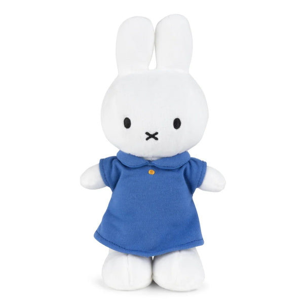 Miffy Standing Blue Dress (24cm). Australian Art Prints and Homewares. Green Door Decor. www.greendoordecor.com.au