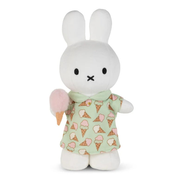 Miffy Sitting Ice Cream Dress (24cm). Australian Art Prints, Gifts, Fashion and Homewares. Green Door Decor. www.greendoordecor.com.au