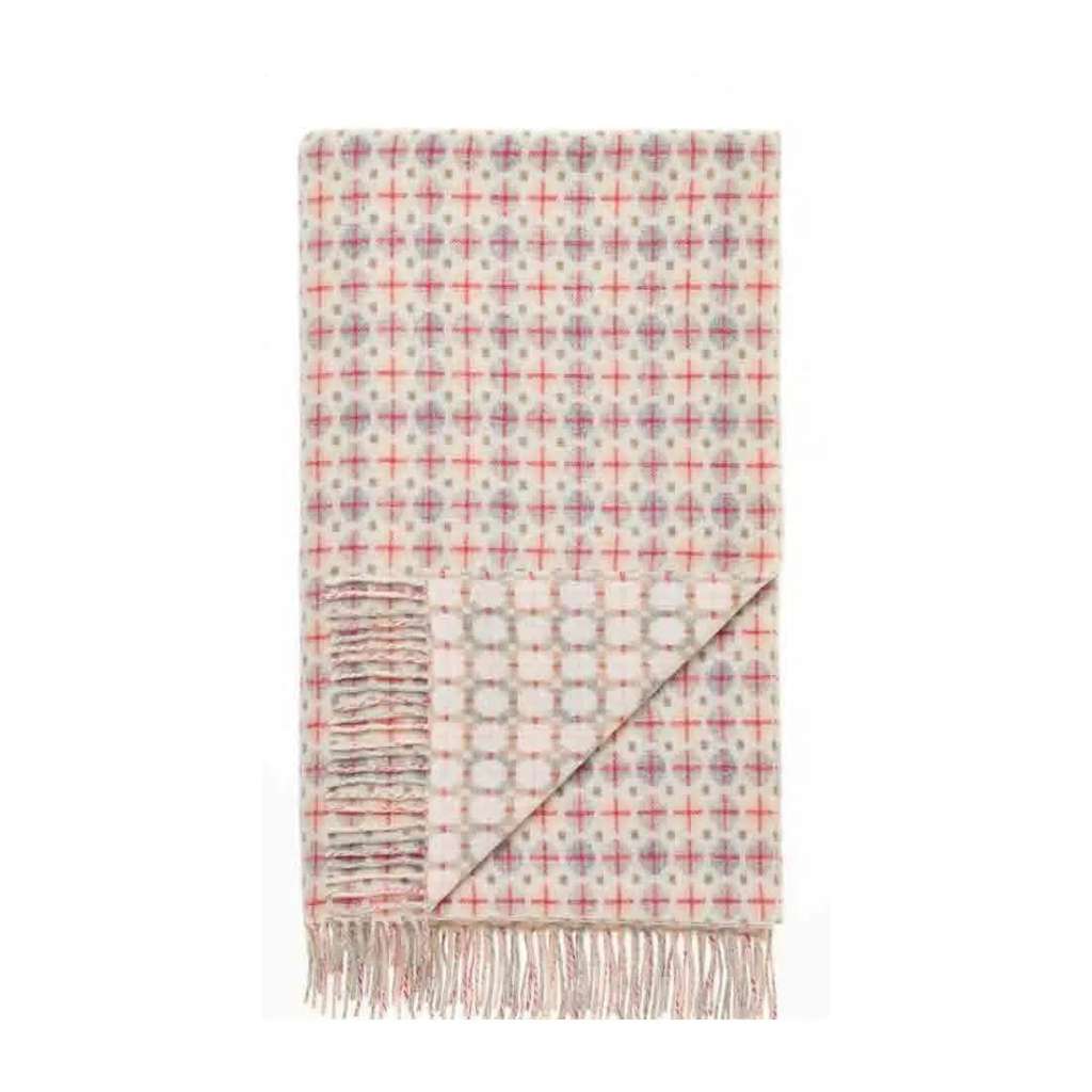 Bronte by Moon - Milan Design Merino Throw | Blush. Australian Art Prints and Homewares. Green Door Decor. www.greendoordecor.com.au