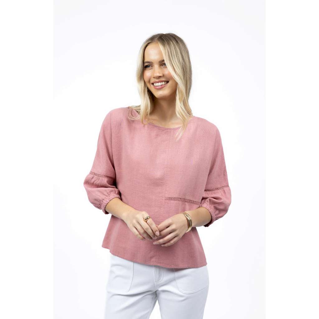 Millie Top | Rose by Humidity Lifestyle. Australian Art Prints and Homewares. Green Door Decor. www.greendoordecor.com.au