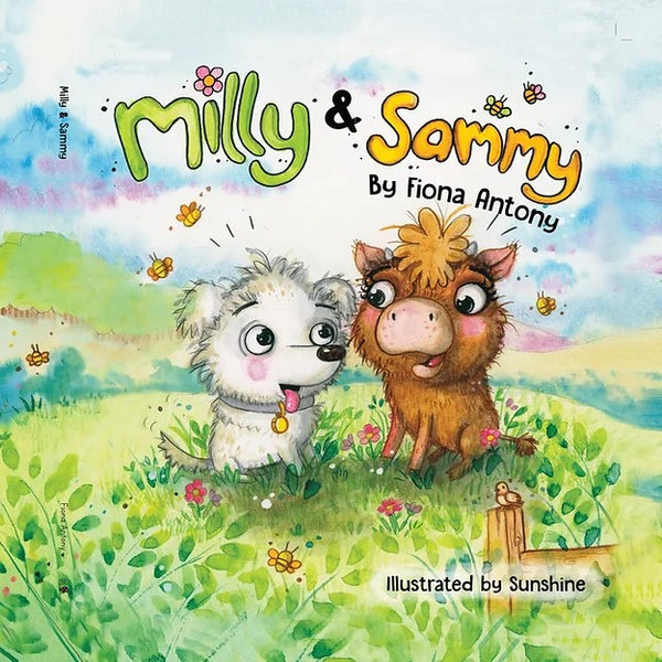 Milly & Sammy childrens hardcover book by Fiona Antony. Australian Art Prints and Homewares. Green Door Decor. www.greendoordecor.com.au