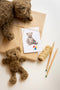 Mini Benny the Bear Rattle by Nana Huchy. Australian Art Prints, Gifts, Fashion and Homewares. Green Door Decor. www.greendoordecor.com.au