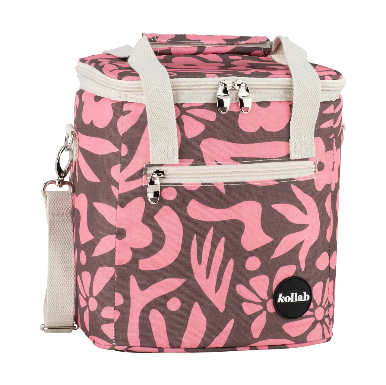 Holiday Mini Cooler | Peach Bloom by Kollab. Australian Art Prints, Gifts, Fashion and Homewares. Green Door Decor. www.greendoordecor.com.au