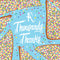 Mini Greeting Card | A Thousand Thanks by La La Land. Australian Art Prints, Gifts, Fashion and Homewares. Green Door Decor. www.greendoordecor.com.au