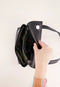 Mini Fold Bag | Black by Nancybird. Australian Art Prints, Fashion and Homewares. Green Door Decor. www.greendoordecor.com.au