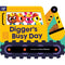 Mini Me | Shaped Board Book | Digger's Busy Day by Lake Press. Australian Art Prints, Gifts, Fashion and Homewares. Green Door Decor. www.greendoordecor.com.au