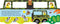 Mini Me | Shaped Board Book | The Jeep in the Jungle by Lake Press. Australian Art Prints and Homewares. Green Door Decor. www.greendoordecor.com.au