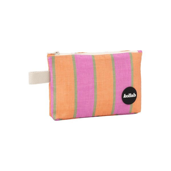 Mini Pouch | Sunset Stripe by Kollab. Australian Art Prints, Fashion and Homewares. Green Door Decor. www.greendoordecor.com.au