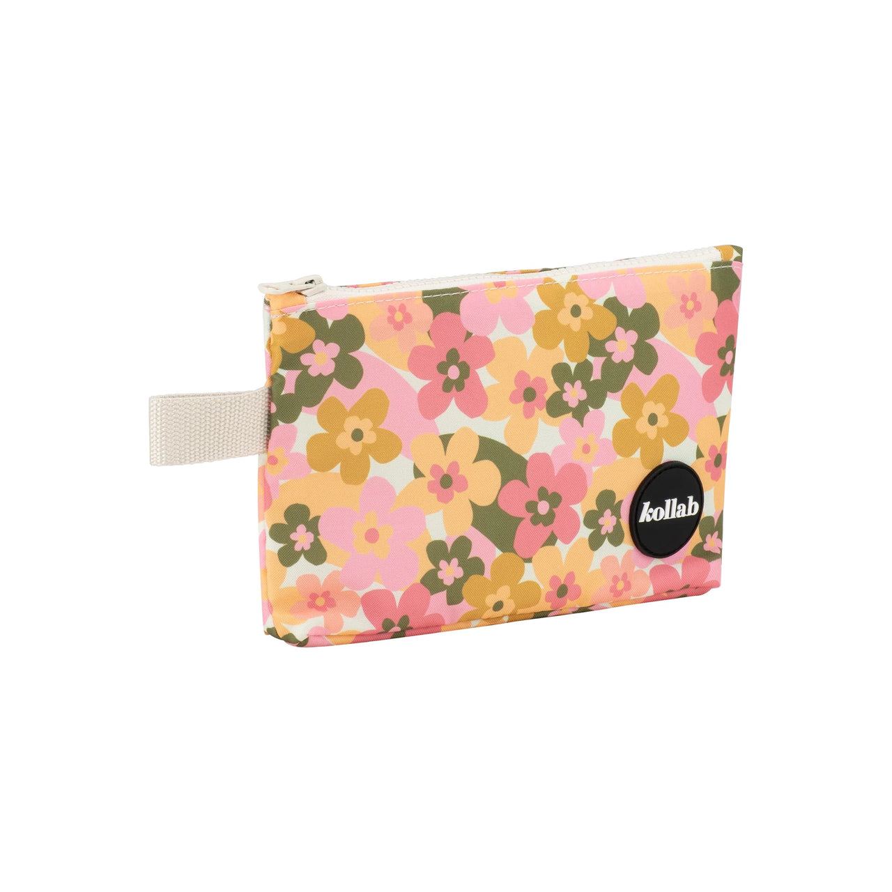 Mini Pouch | Sunshine Petals by Kollab. Australian Art Prints, Gifts, Fashion and Homewares. Green Door Decor. www.greendoordecor.com.au