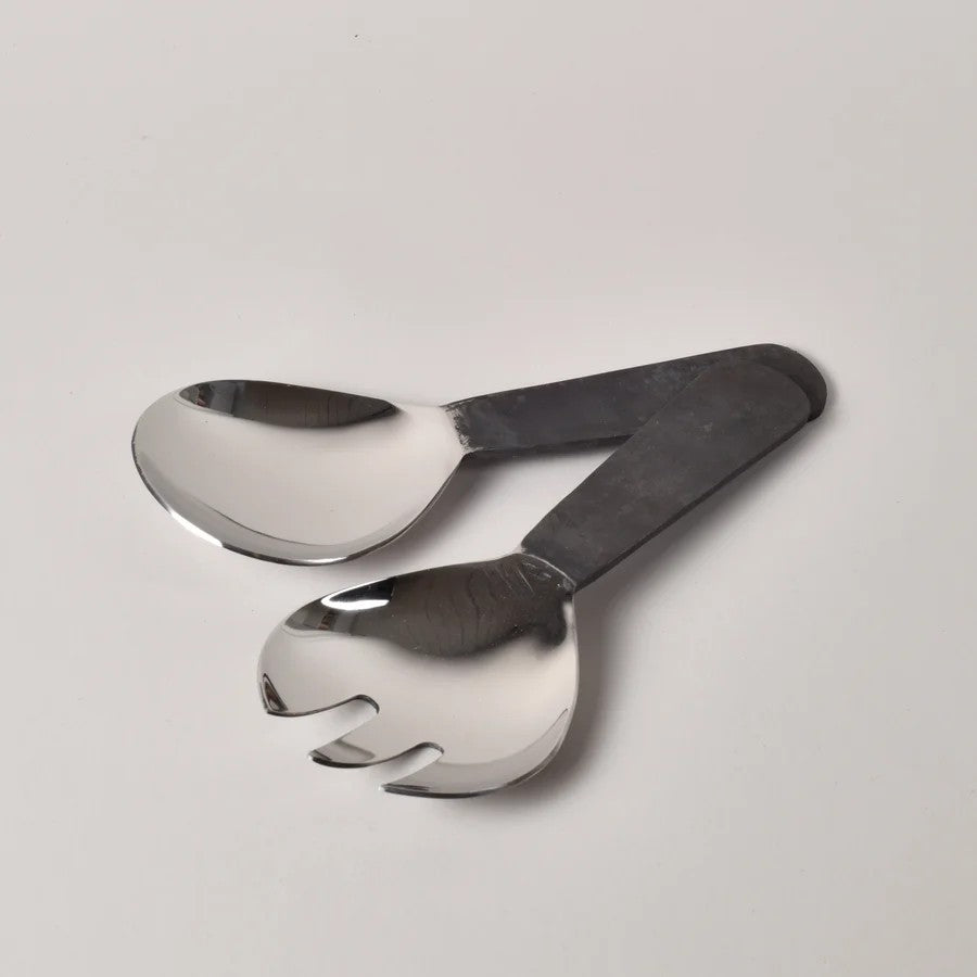 Mini Salad Servers | Burnished by New Direction Imports. Australian Art Prints, Gifts, Fashion and Homewares. Green Door Decor. www.greendoordecor.com.au