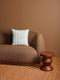 Linen Cushion (50cm) | Mini Waves Soft Blue by Bonnie and Neil. Australian Art Prints, Gifts, Fashion and Homewares. Green Door Decor. www.greendoordecor.com.au
