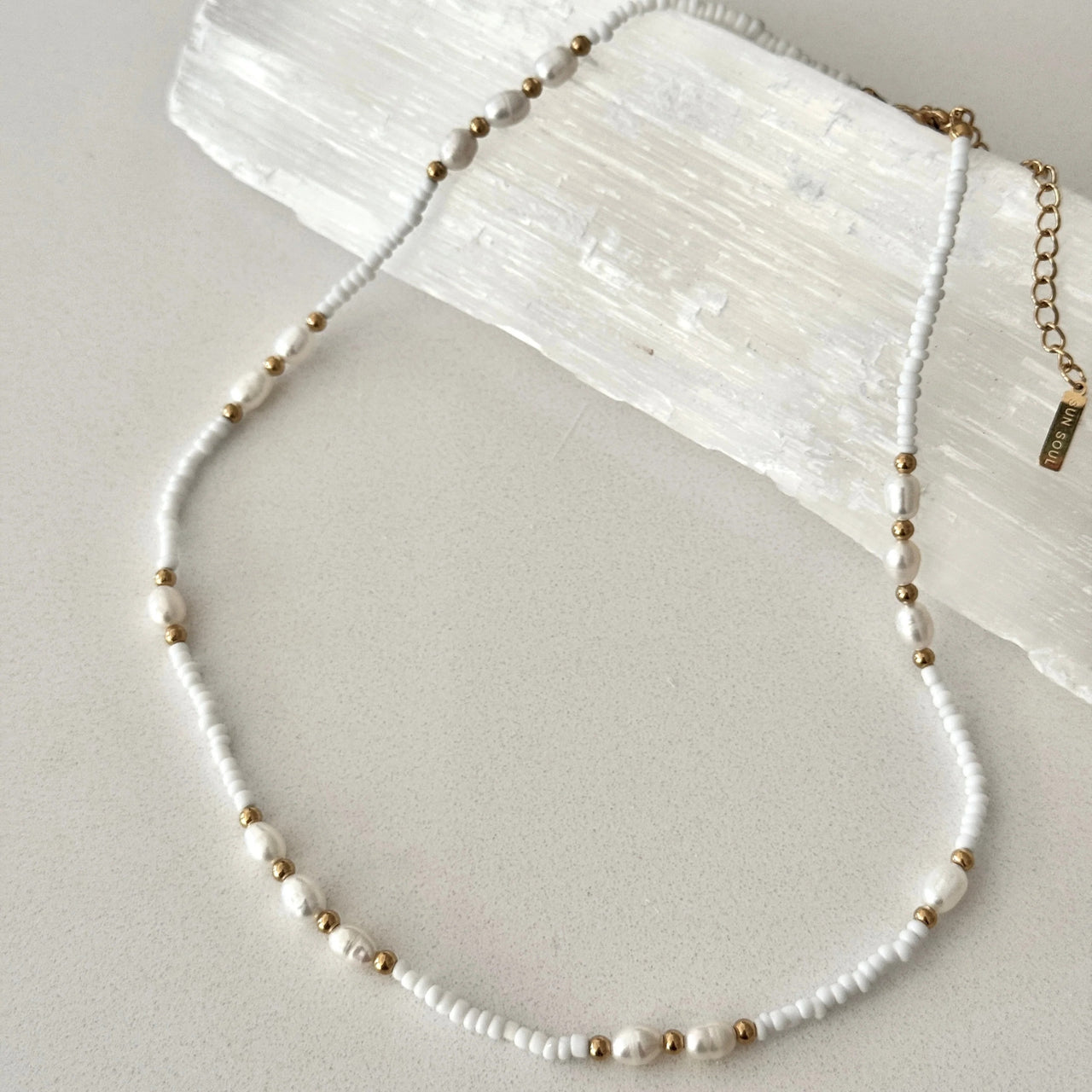 'Mira' Necklace by Sun Soul Jewellery. Australian Art Prints and Homewares. Green Door Decor. www.greendoordecor.com.au