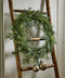 Mixed Silver Green Wreath | 50cm by French Country Collections. Australian Art Prints, Gifts, Fashion and Homewares. Green Door Decor. www.greendoordecor.com.au