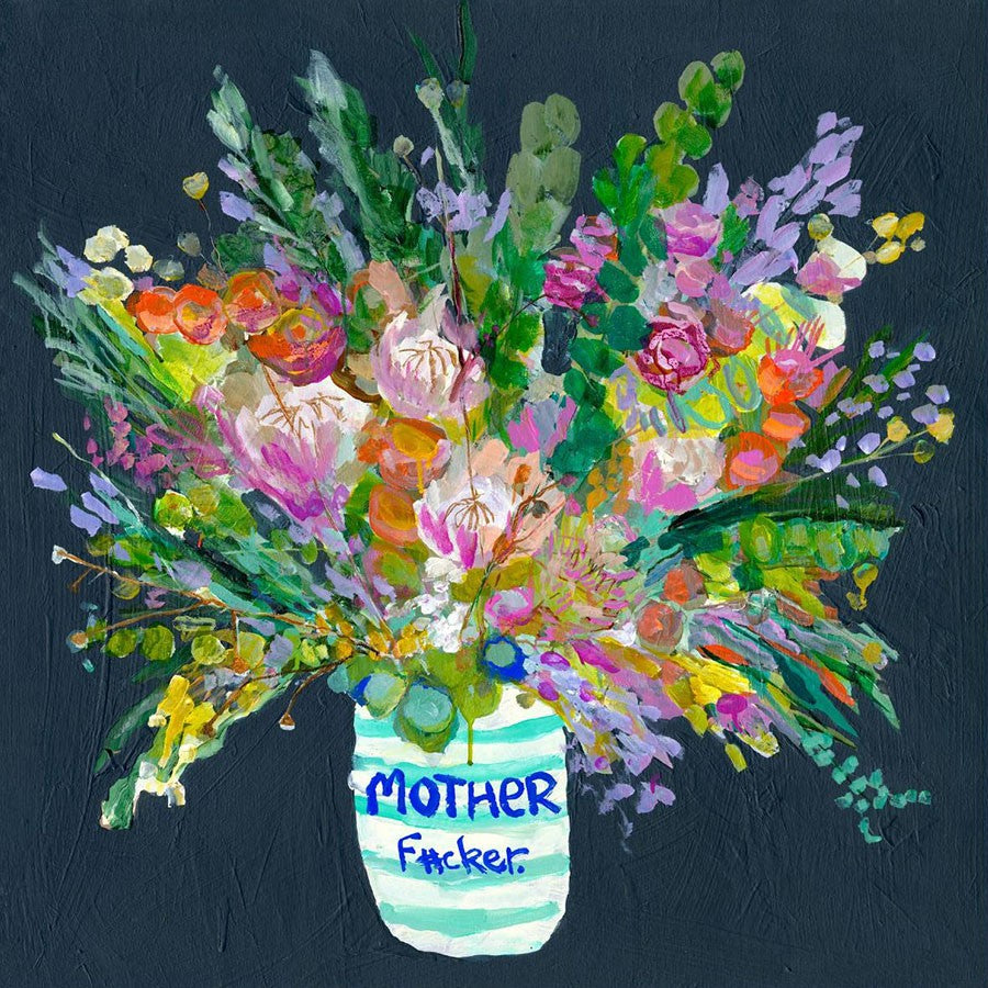 'Mother' Square Print by Grotti Lotti. Australian Art Prints and Homewares. Green Door Decor. www.greendoordecor.com.au