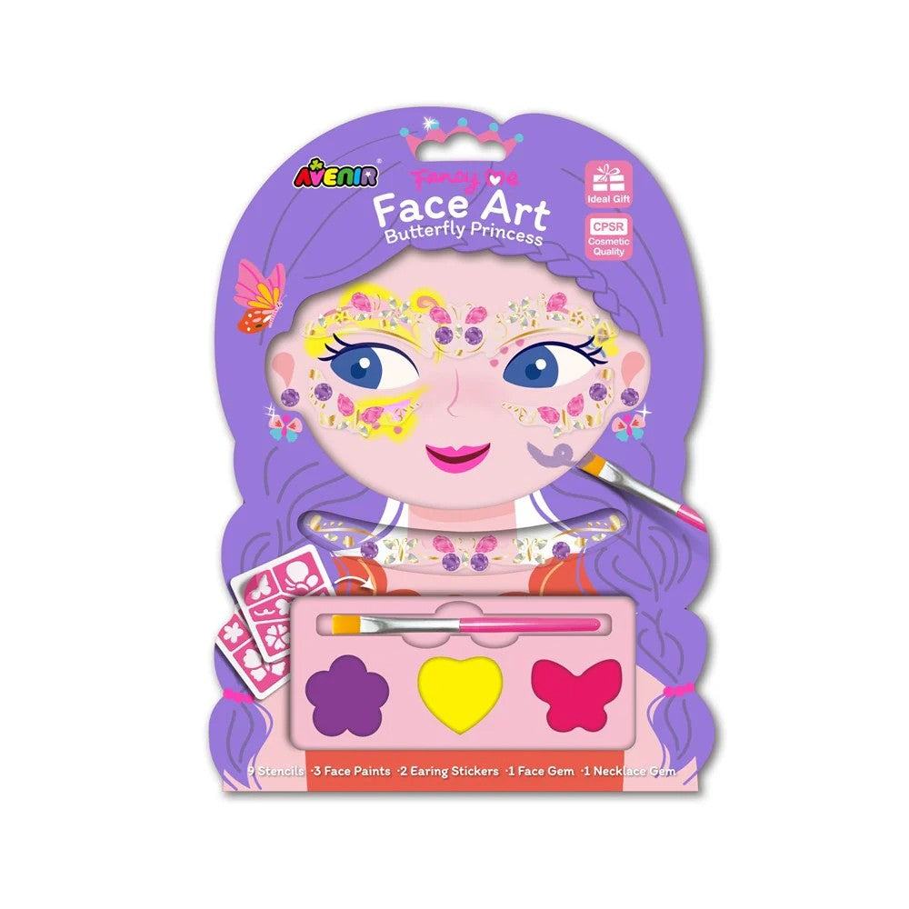 My Creative Face Art Kit | Butterfly Princess | Avenir. Australian Art Prints, Gifts, Fashion and Homewares. Green Door Decor. www.greendoordecor.com.au