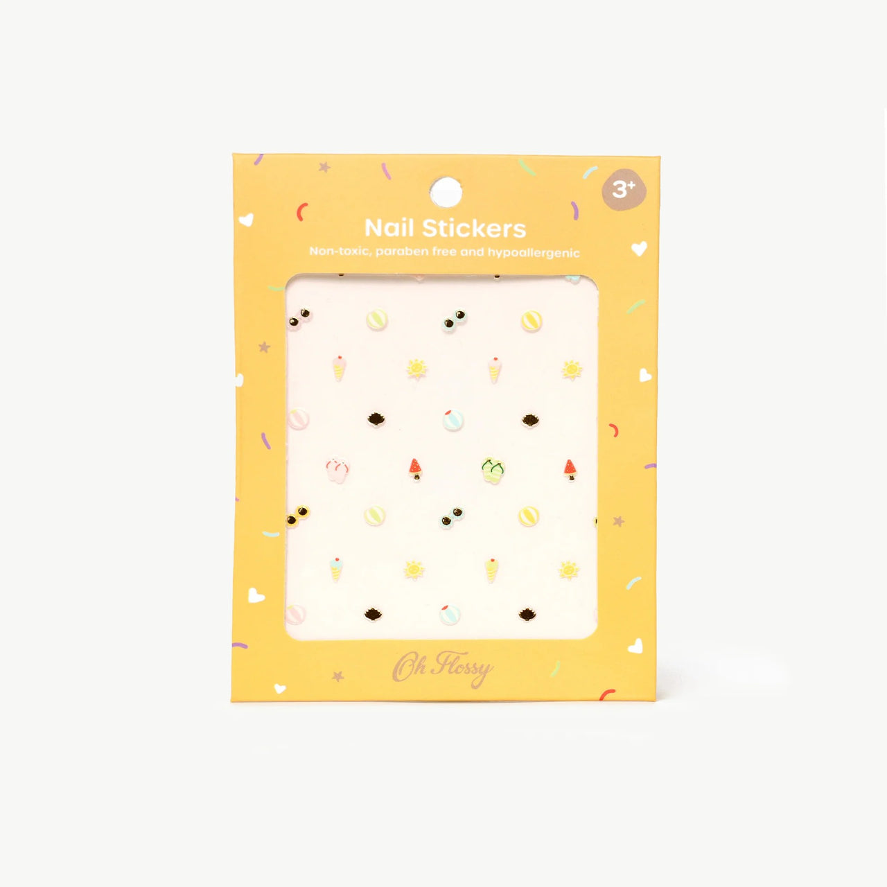 Nail Stickers | Beach Club by Oh Flossy. Australian Art Prints and Homewares. Green Door Decor. www.greendoordecor.com.au